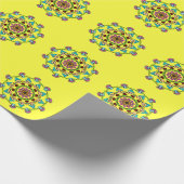 paddenstoel waanzin  cadeaupapier (Hoek)