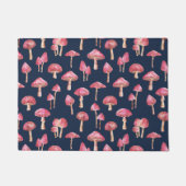 Paddenstoel Waterverf Patroon Deurmat (Voorkant)