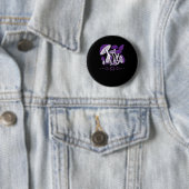Paddenstoel Whimsigoth Vibes Ronde Button 5,7 Cm (In situ)