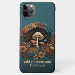 Paddenstoel Wilde Bloem Houten Huis Cottagecore Aa Case-Mate iPhone Case
