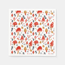 Paddenstoel Woodland Kathrin Legg Red Mushroom