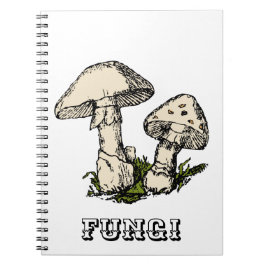 Paddenstoelafbeelding Notitieboek