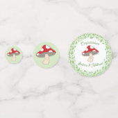 PaddenstoelBaby shower Confetti (Voorkanten)