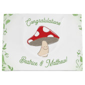 PaddenstoelBaby shower Groot Cadeauzakje (Voorkant)