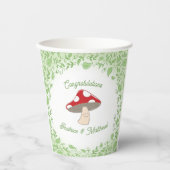 PaddenstoelBaby shower Papieren Bekers (Voorkant)