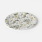 PaddenstoelBaby shower Papieren Bordje (Gekanteld)