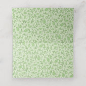 PaddenstoelBaby shower Plaatskaartje (Binnenkant ongevouwen)