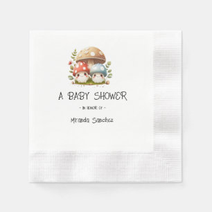 PaddenstoelBaby shower Servet