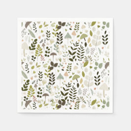 PaddenstoelBaby shower Servet