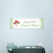 PaddenstoelBaby shower Spandoek (Beurs)