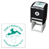 PaddenstoelBaby shower Zelfinktende Stempel (In situ)