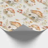 Paddenstoelbos I Sprookje Kinder Cadeaupapier (Hoek)