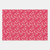 Paddenstoelbos inpakpapier set (Voorkant 3)