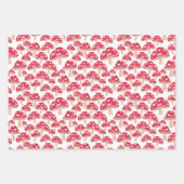 Paddenstoelbos inpakpapier set vel (Voorkant 2)