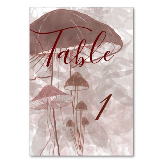 paddenstoelbos kaart (Voorkant)