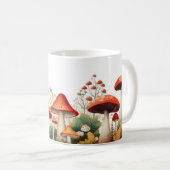 paddenstoelbos koffiemok (Voorkant rechts)