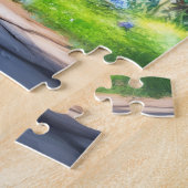 paddenstoelbos legpuzzel (Zijkant)