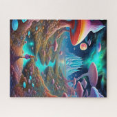 paddenstoelbos legpuzzel (Horizontaal)