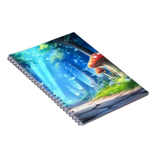 paddenstoelbos notitieboek (Rechterzijde)