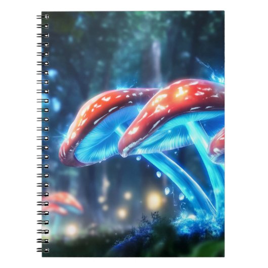 paddenstoelbos notitieboek (Voorkant)