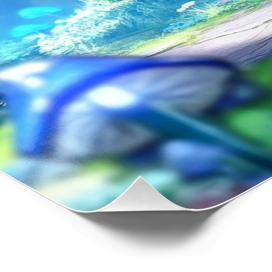 paddenstoelbos perfect poster (Hoek)