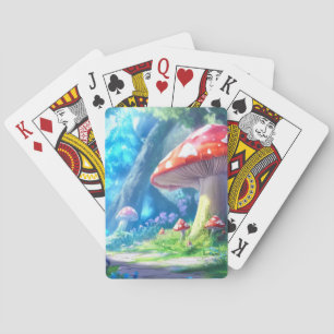 paddenstoelbos pokerkaarten