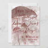 paddenstoelbos save the date (Voorkant)