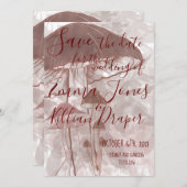 paddenstoelbos save the date (Voorkant / Achterkant)