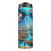 paddenstoelbos thermosbeker (Voorkant)