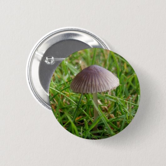 PaddenstoelButton Ronde Button 5,7 Cm (Voorkant /achterkant)