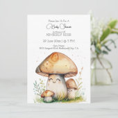 PaddenstoelCartoon Kaart (Staand voorkant)