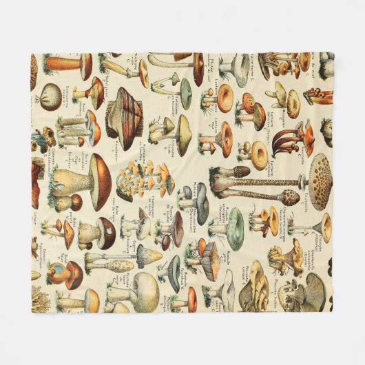 PaddenstoelCollectie    Fleece Deken (Voorkant (Horizontaal))