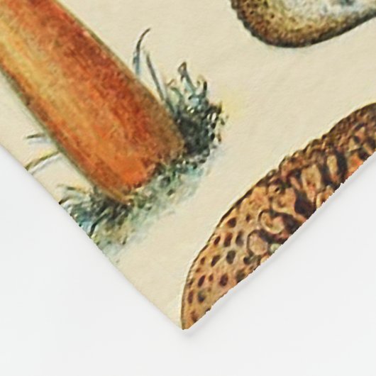 PaddenstoelCollectie    Fleece Deken (Hoek)