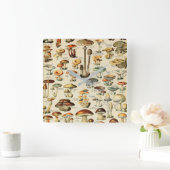 PaddenstoelCollectie Vierkante Klok (Huis)