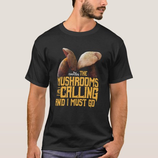 Paddenstoeldesign De paddenstoelen zijn grappig T-shirt (Voorkant)