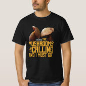 Paddenstoeldesign De paddenstoelen zijn grappig T-shirt (Voorkant)