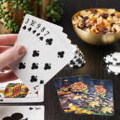 Paddenstoeldorp Pokerkaarten (Insitu)