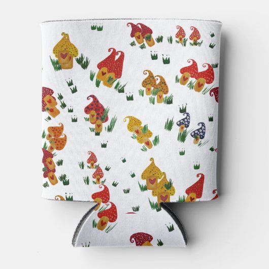 Paddenstoelen Aangepaste Koelbox Blikjeskoeler (Voorkant)