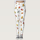 Paddenstoelen aangepaste Leggings (Voorkant)