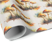 Paddenstoelen, Amanita muscaria Cadeaupapier (Rol Hoek)