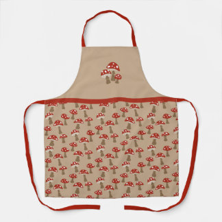 Paddenstoelen Apron Schort