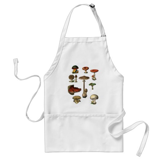  paddenstoelen Apron Standaard Schort (Voorkant)