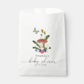 Paddenstoelen babyshower bedankzakje (Voorkant)