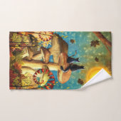 paddenstoelen bad handdoek (Handdoek)