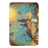 paddenstoelen badmat (Voorkant Verticaal)