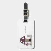 Paddenstoelen Bagagelabel (Voorkant verticaal)