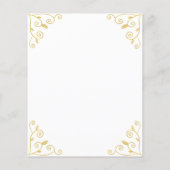 Paddenstoelen & bijen baby voorspellingen raadspel (Achterkant)