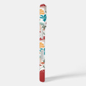 Paddenstoelen & Bloemen Mid Century Modern Custom Case-Mate iPhone Case (Achterkant / Rechts)