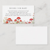 Paddenstoelen Boeken voor Baby Informatiekaartje (Voorkant / Achterkant)