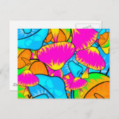 paddenstoelen briefkaart (Voorkant / Achterkant)